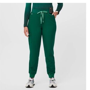Figs womens Green Jogger scrub Pants size large